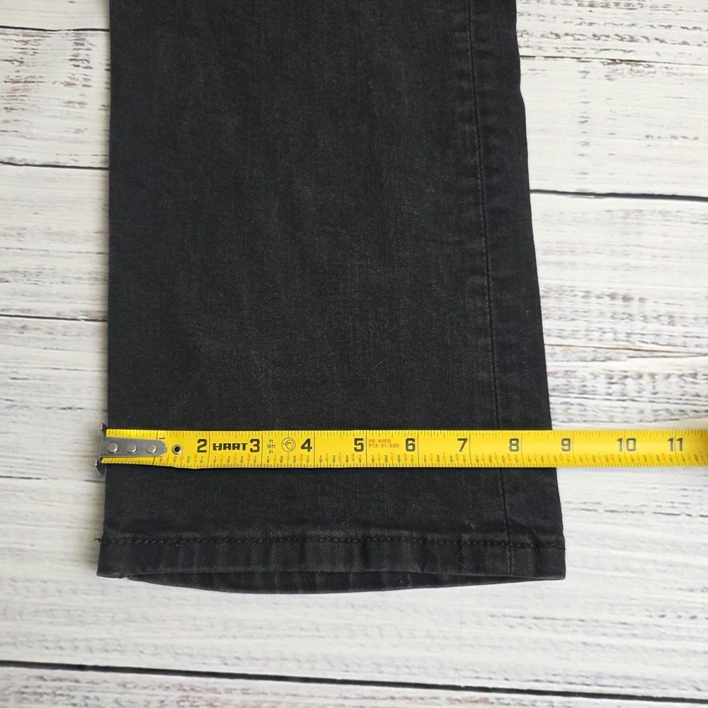 Levis‎ 514 Jeans Mens 38x30 Black Dark Wash Straight Fit Mid Rise Cotton